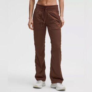NWT NEW LULULEMON DANCE STUDIO PANTS SHORT IN LAVA CAKE